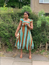 BELINDA ASO OKE DRESS