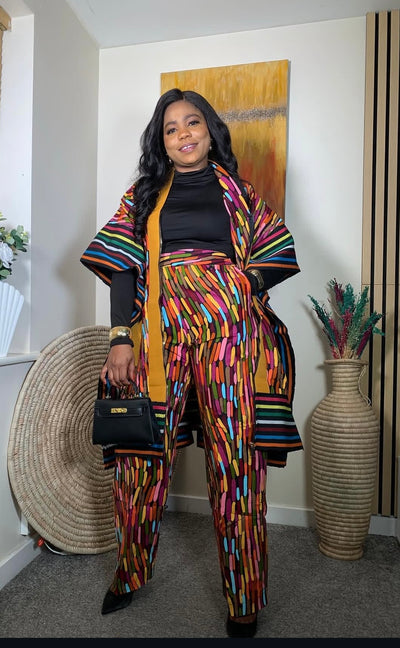 ROLAKE KIMONO PANT SET