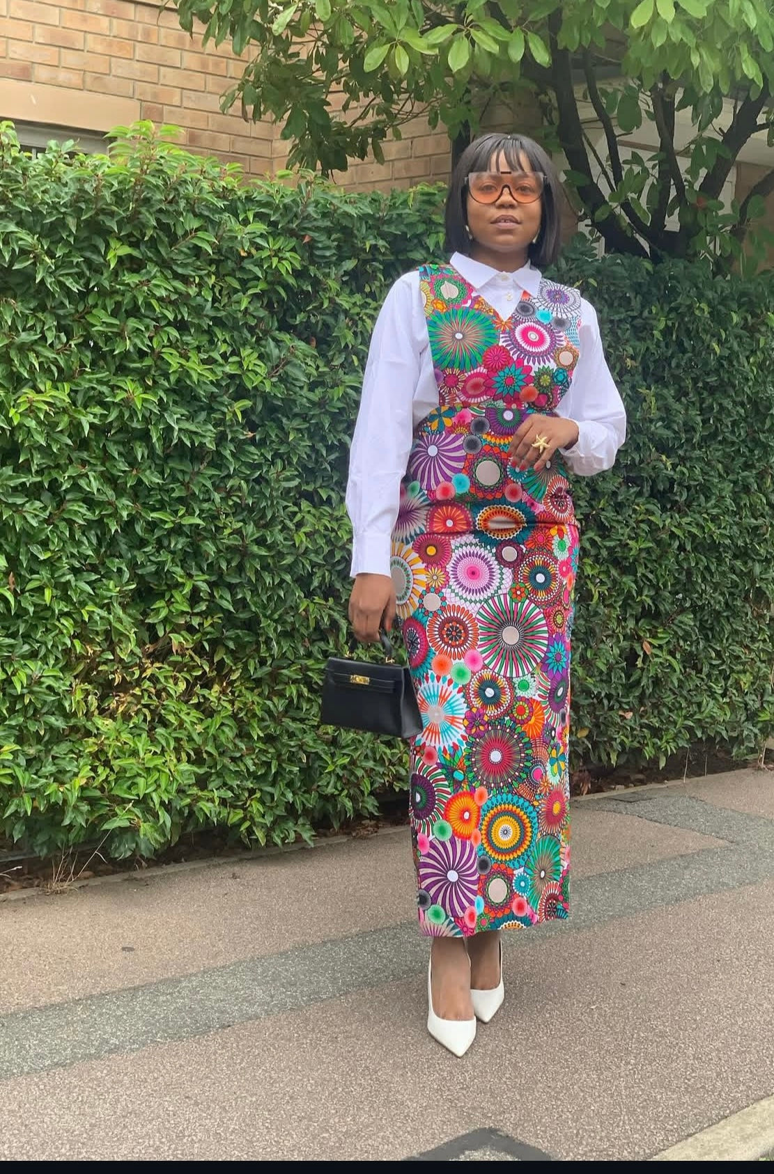 MEG PINAFORE DRESS