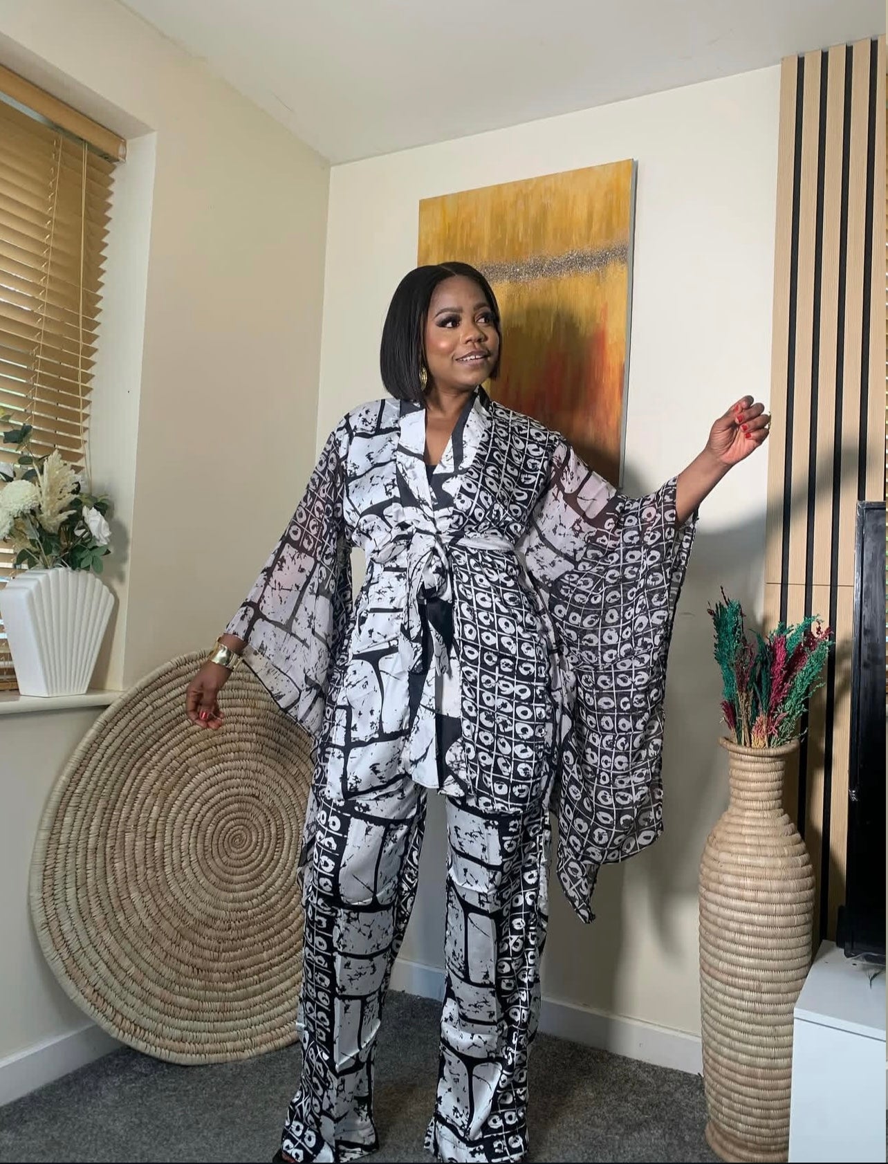 LOLU KIMONO PANT SET