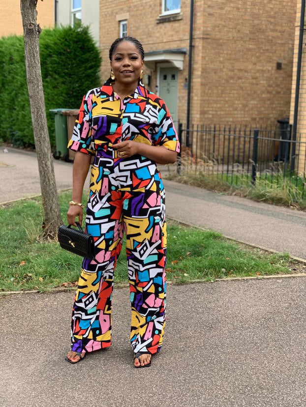 ANN PANT SET