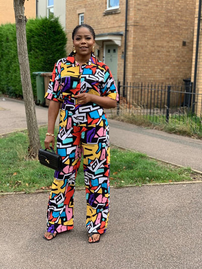 ANN PANT SET
