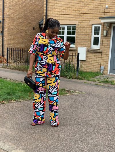 ANN PANT SET
