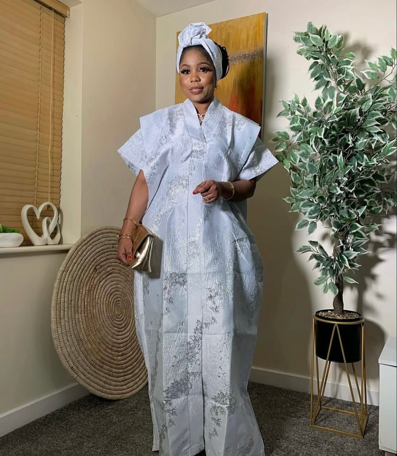 BIMBO  BROCADE BOUBOU ( Only on pre order, available in a week )