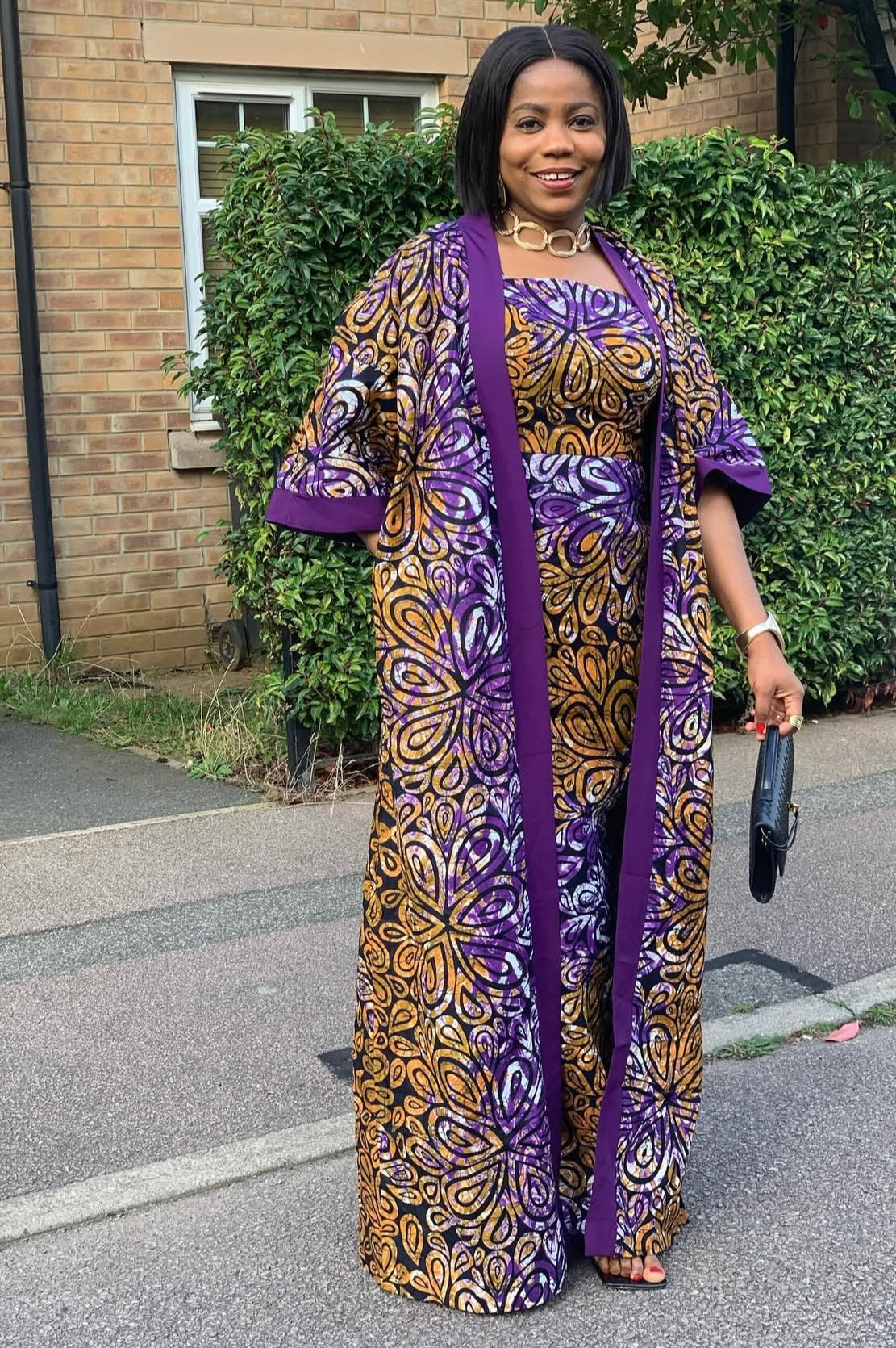BENITA KIMONO DRESS SET