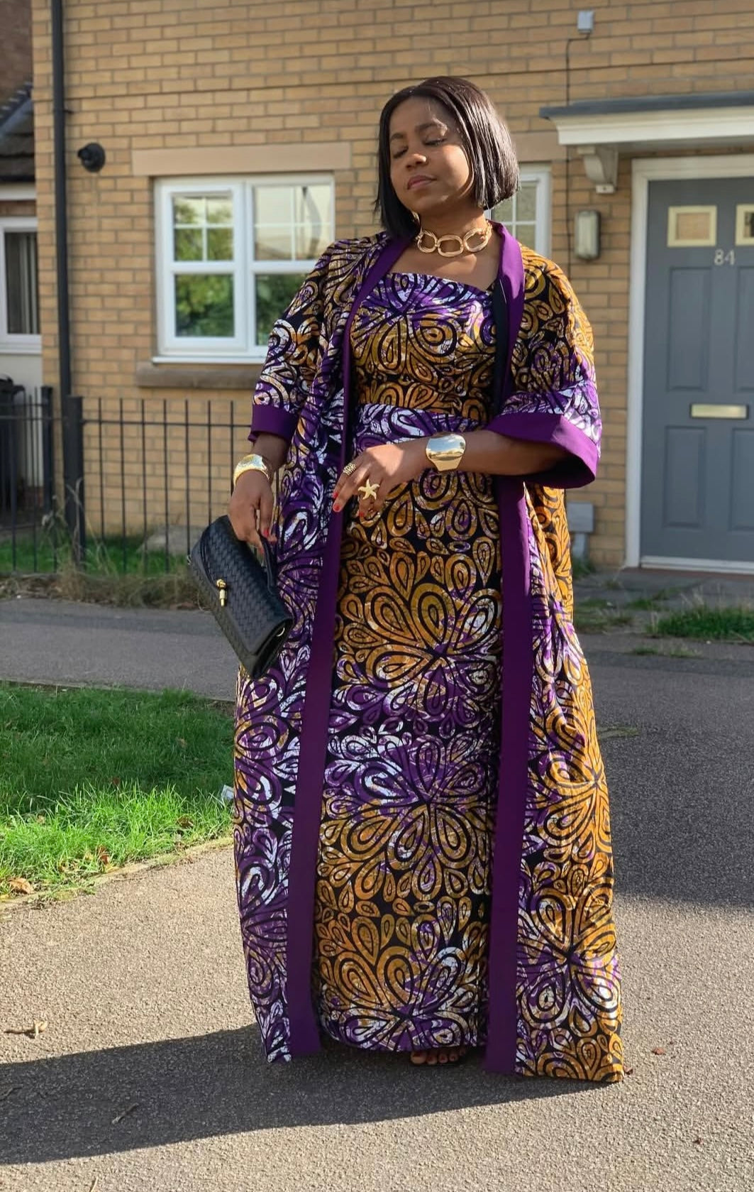 BENITA KIMONO DRESS SET