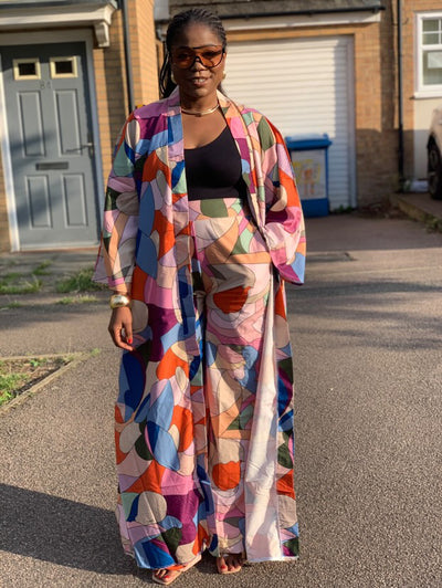YINKA KIMONO PANT SET