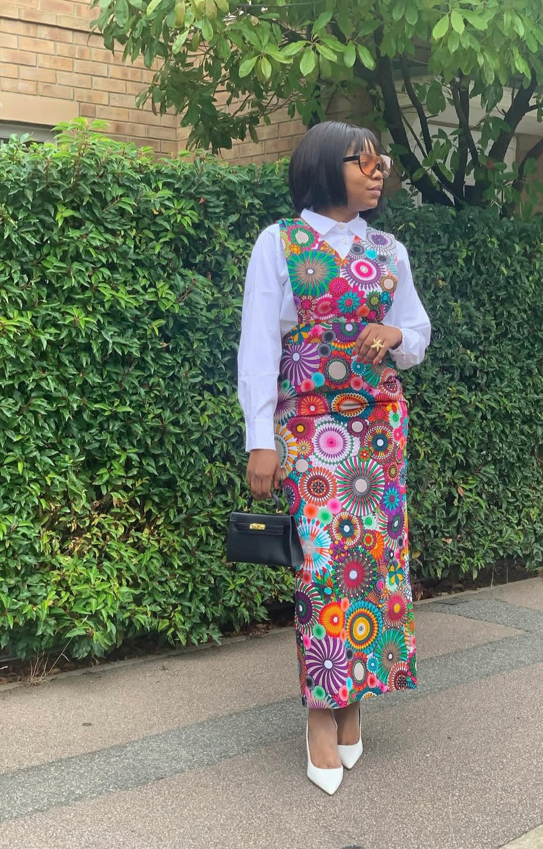 MEG PINAFORE DRESS