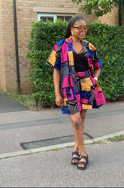 TOKE KIMONO SHORT SET