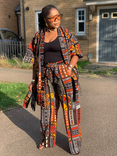 TIARA KIMONO PANT SET