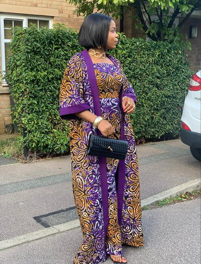 BENITA KIMONO DRESS SET