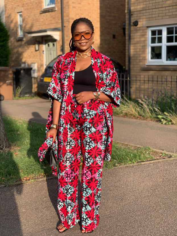 TIARA KIMONO PANT SET