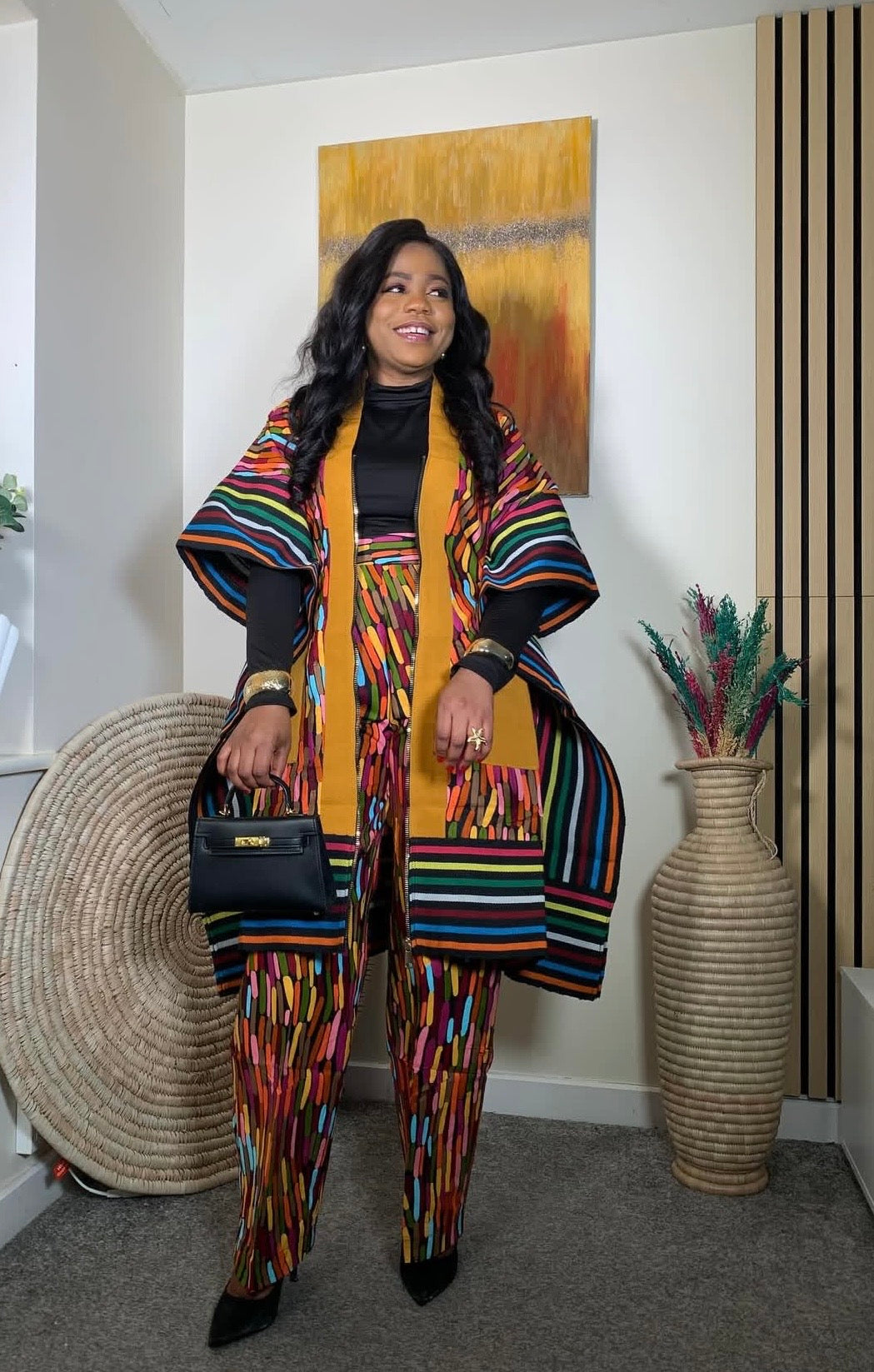 ROLAKE KIMONO PANT SET