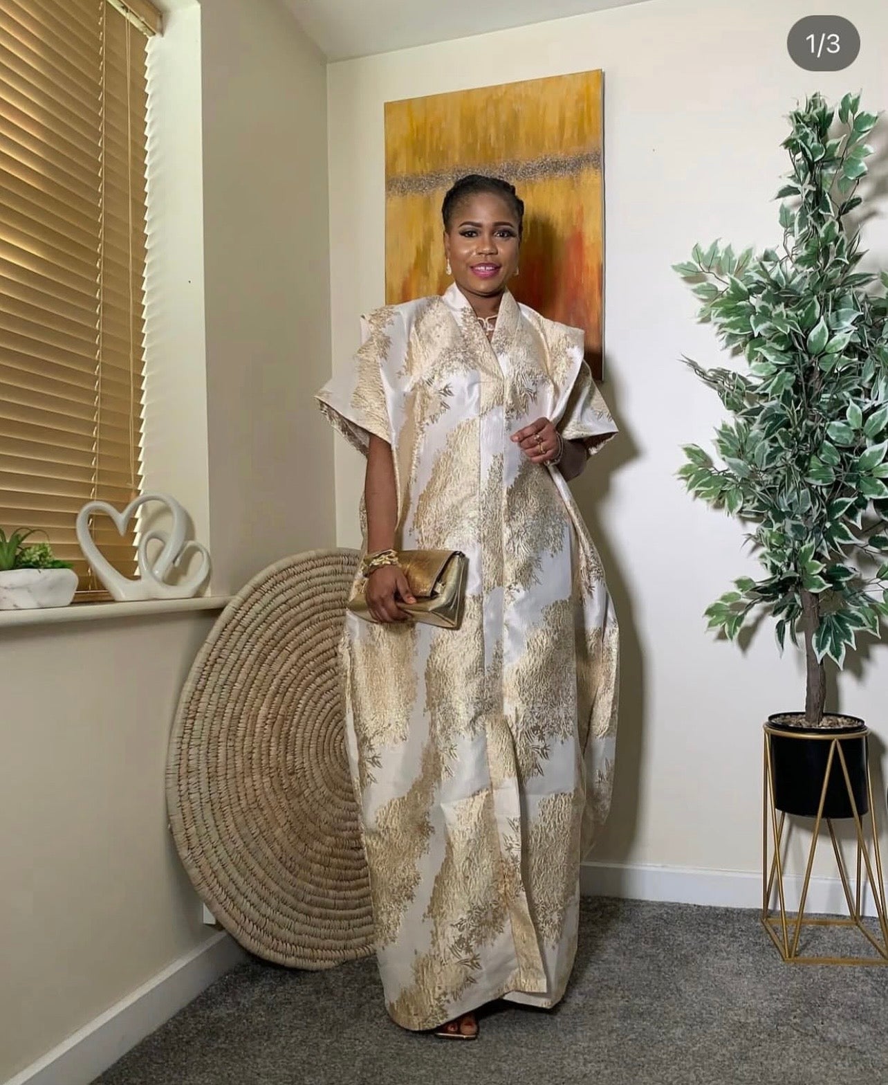 BIMBO BROCADE BOUBOU ( Pre order to be available in a week )