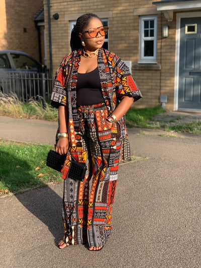TIARA KIMONO PANT SET